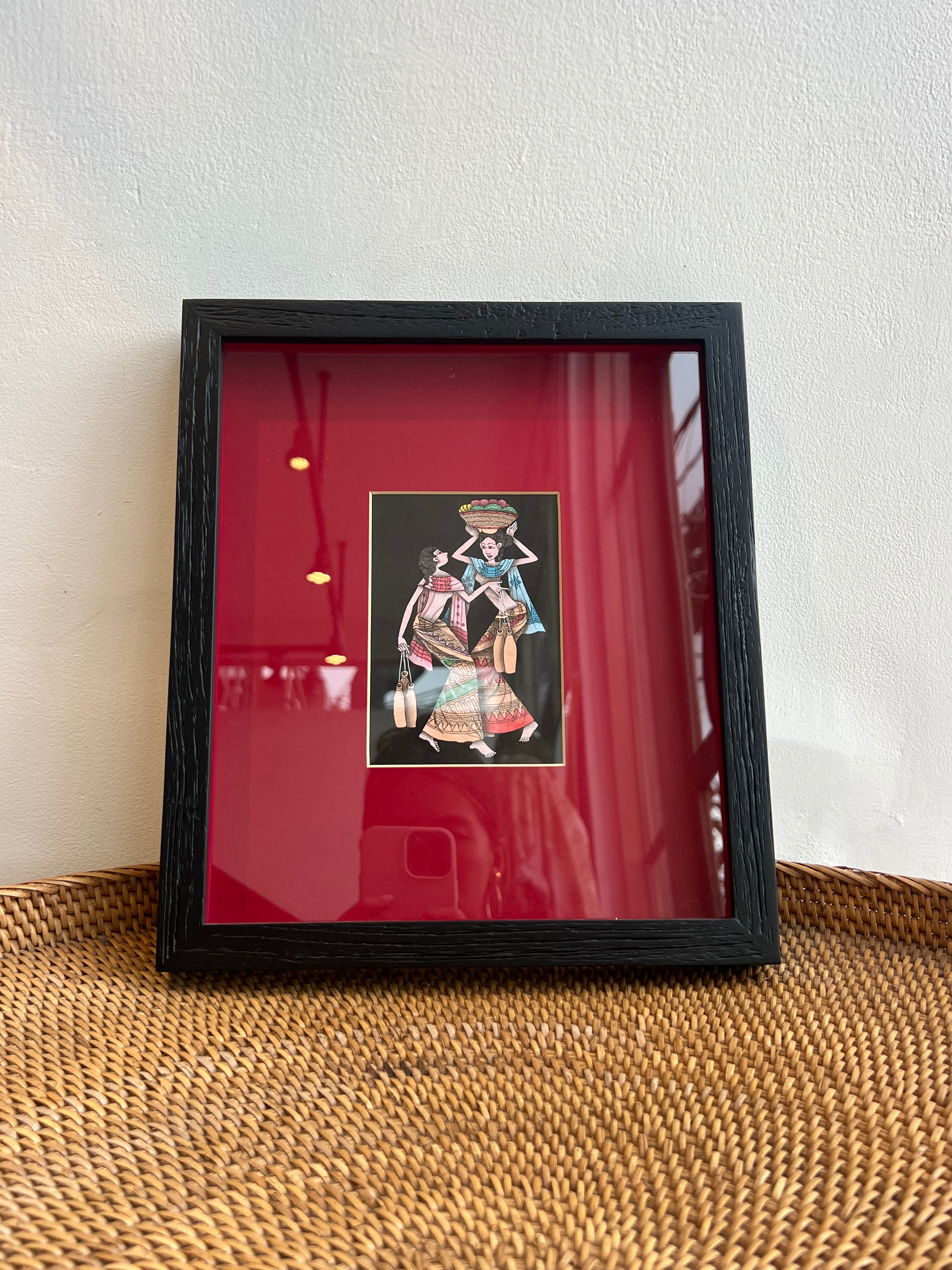 Girl With Fruit Basket