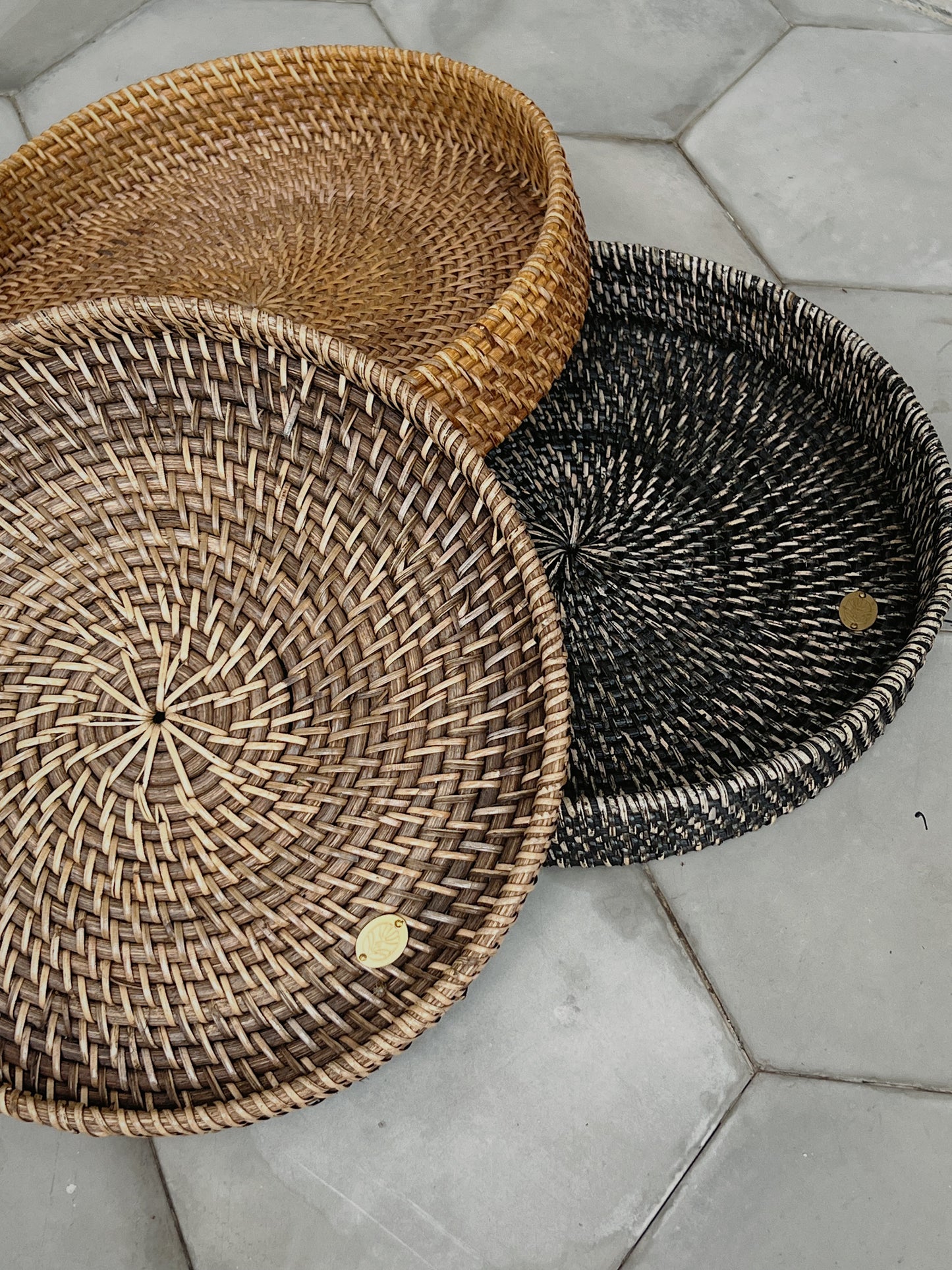 Seger Rattan Round