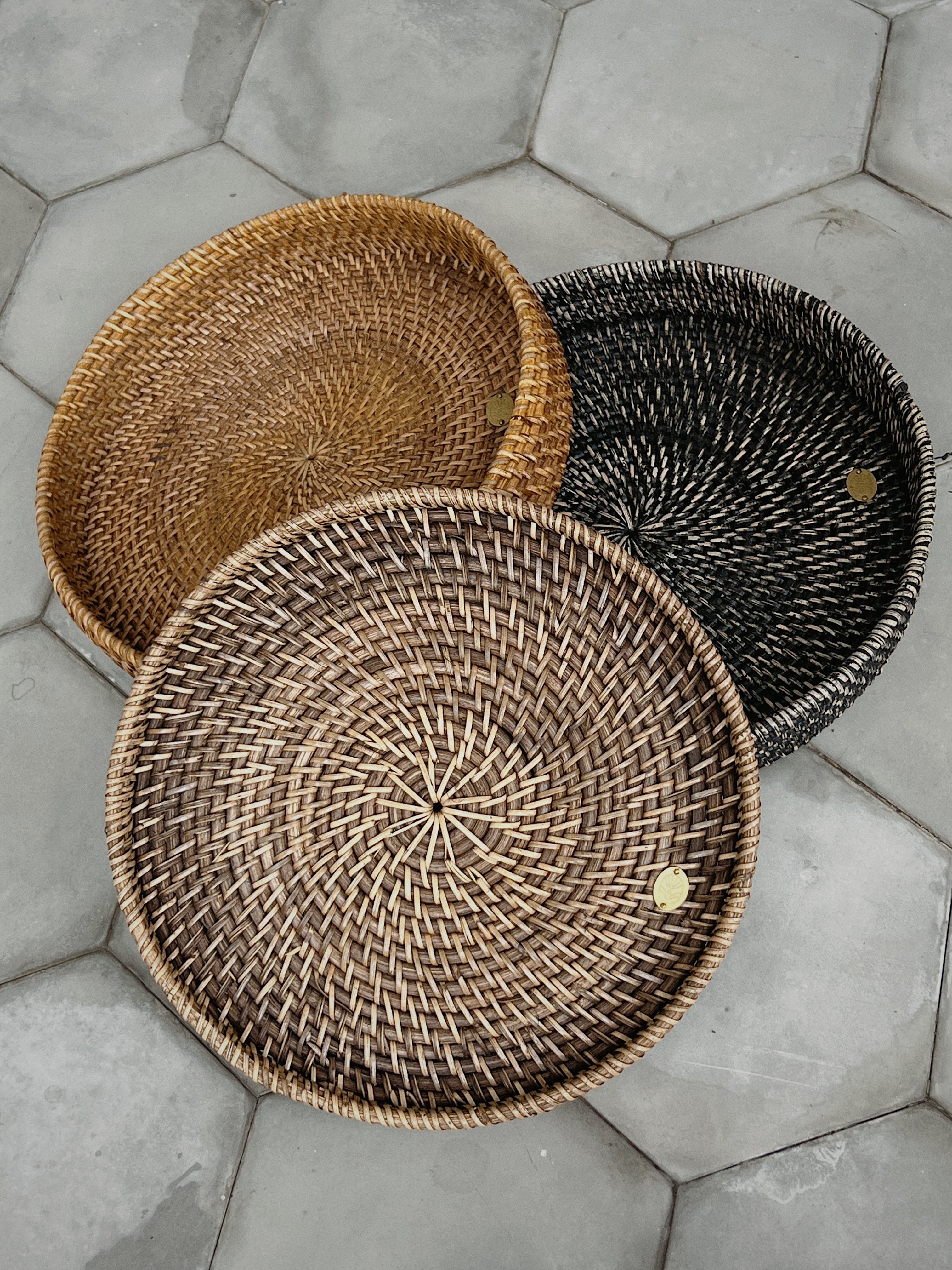 Seger Rattan Round
