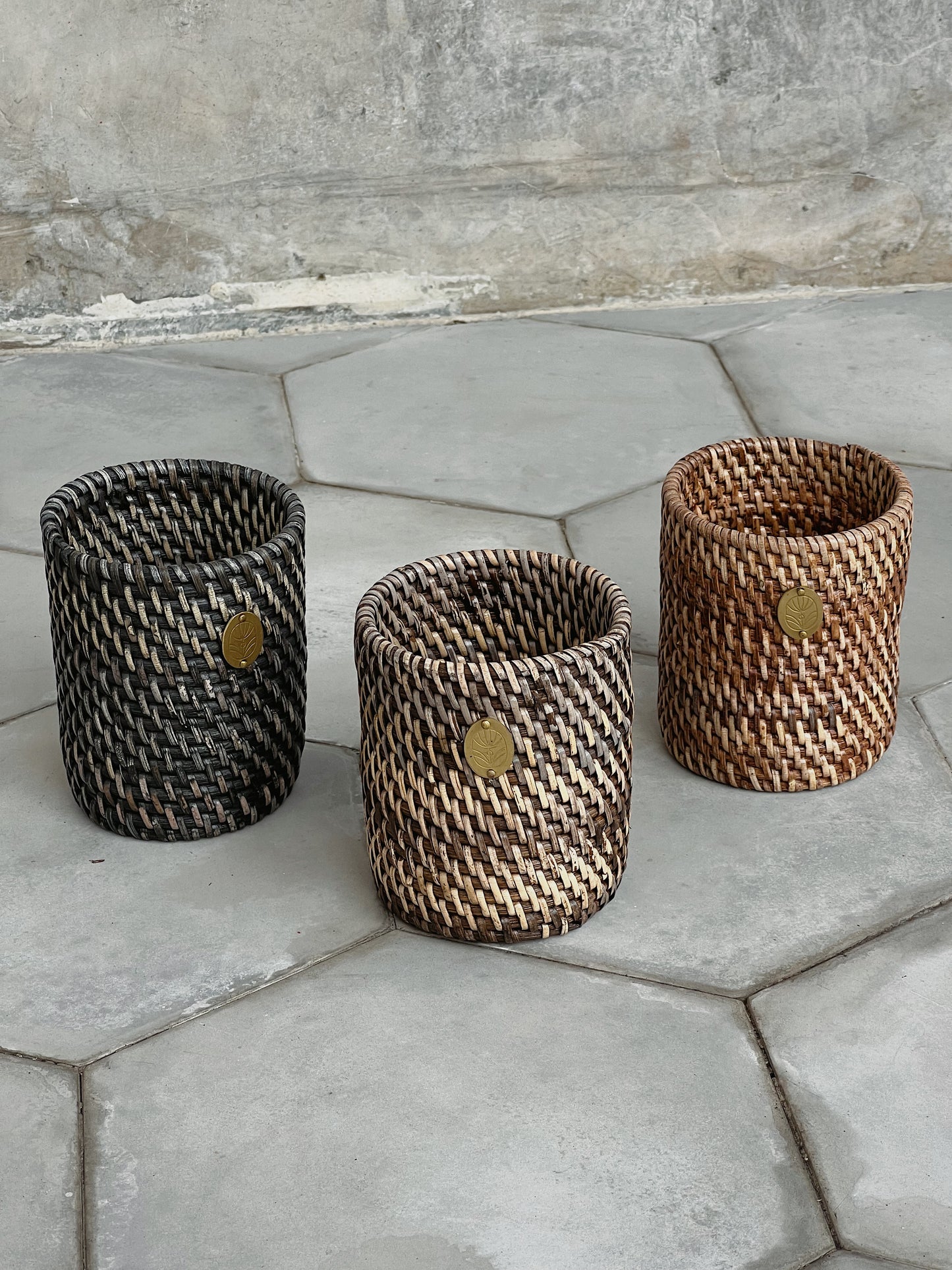 Gelas Rattan